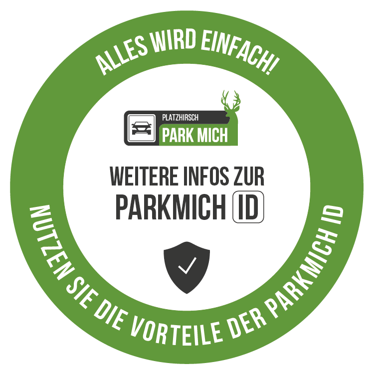 Infos zu Parkhaus Platzhirsch Button
